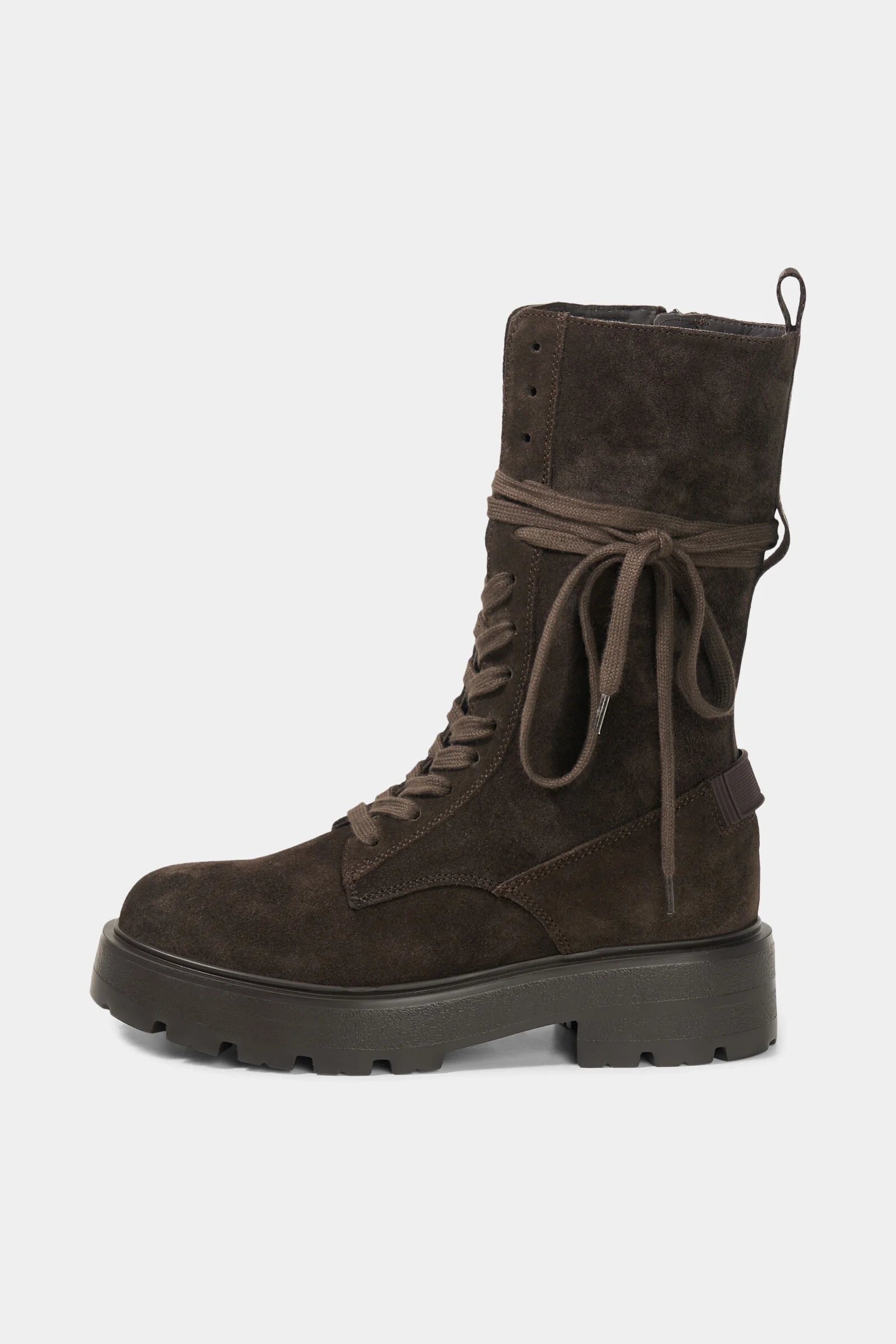 Riga Lace-Up Boots in Dark brown - 1