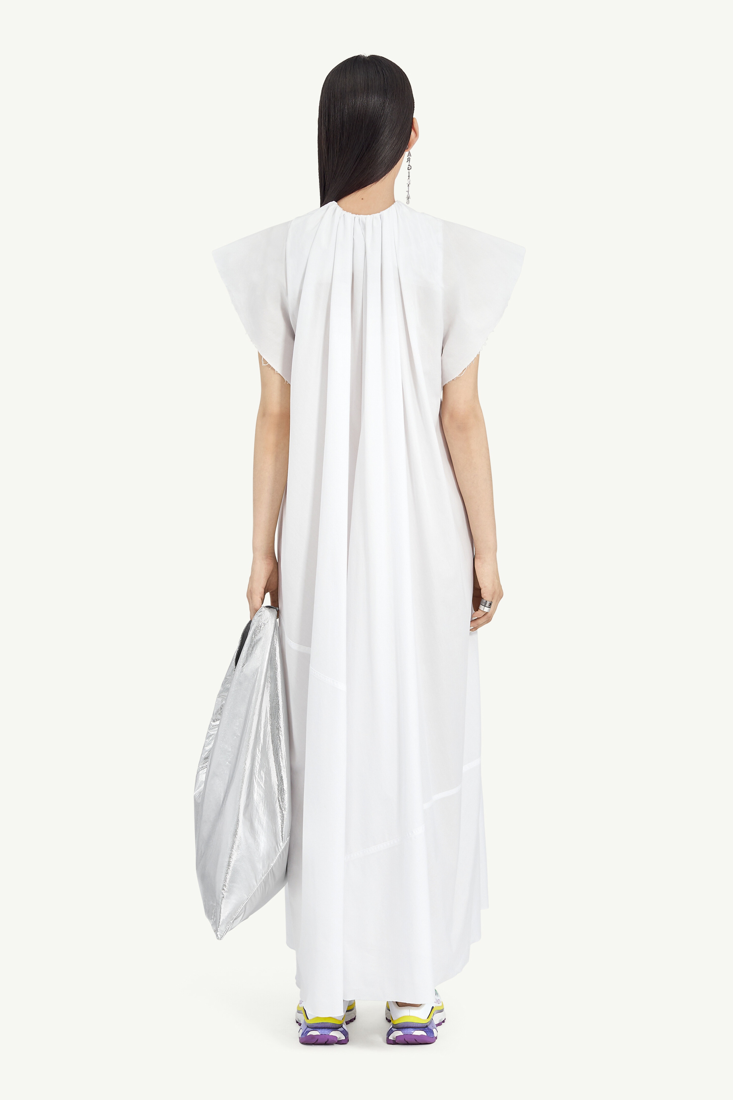 Cotton Poplin Maxi Dress - 4
