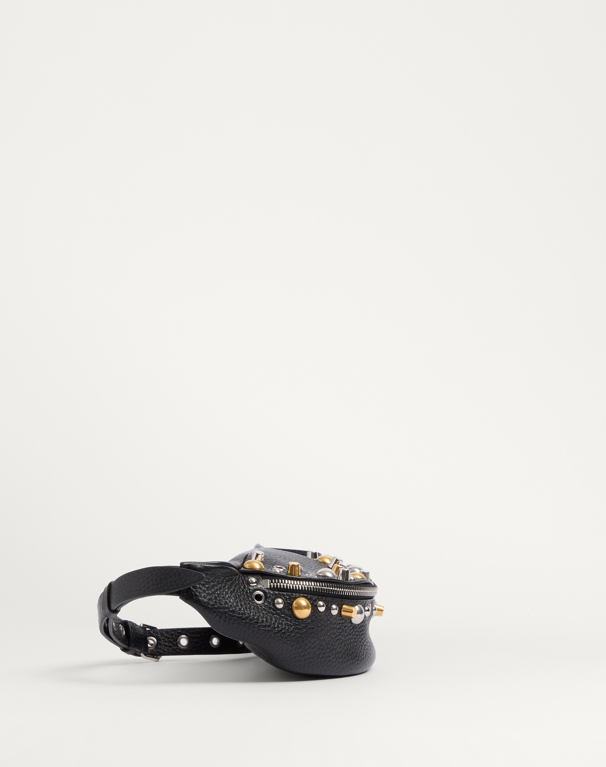 VALENTINO GARAVANI NELLCÔTE BELT BAG IN GRAINY CALFSKIN - 3