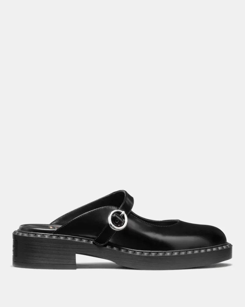 Halo Mary Jane Mule Flat - 1