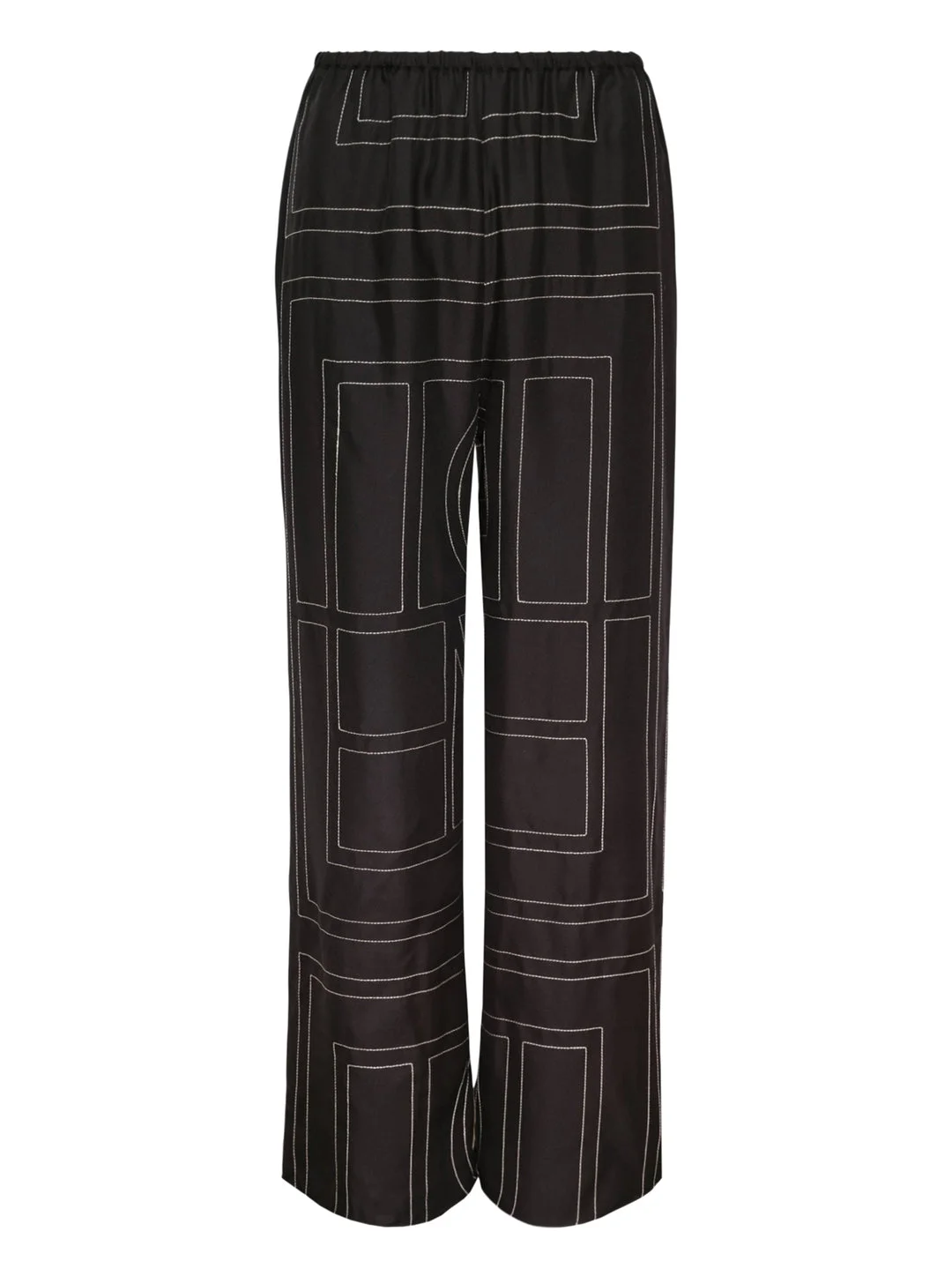 Monogram Silk Pyjama Pants - 1