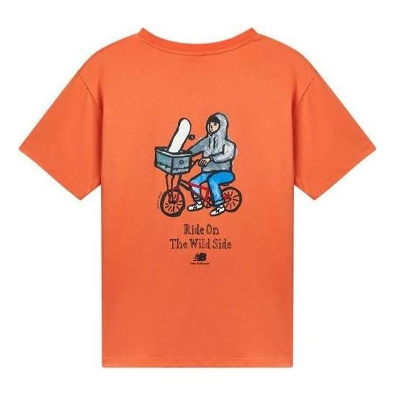 New Balance New Balance Graphic Print Design Tee 'Orange' AMT12343-PKN outlook