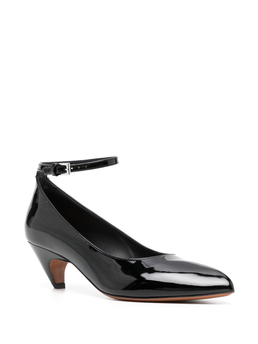 Shark 55mm leather pumps - 2