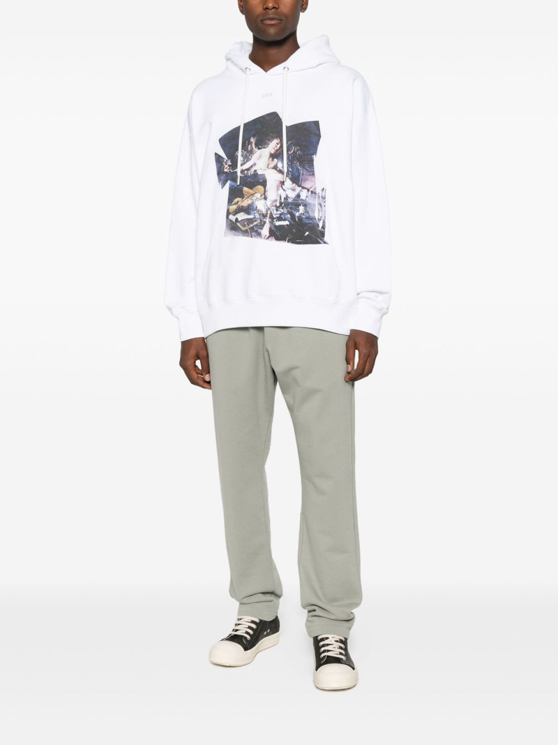 Off-White graphic-print hoodie outlook