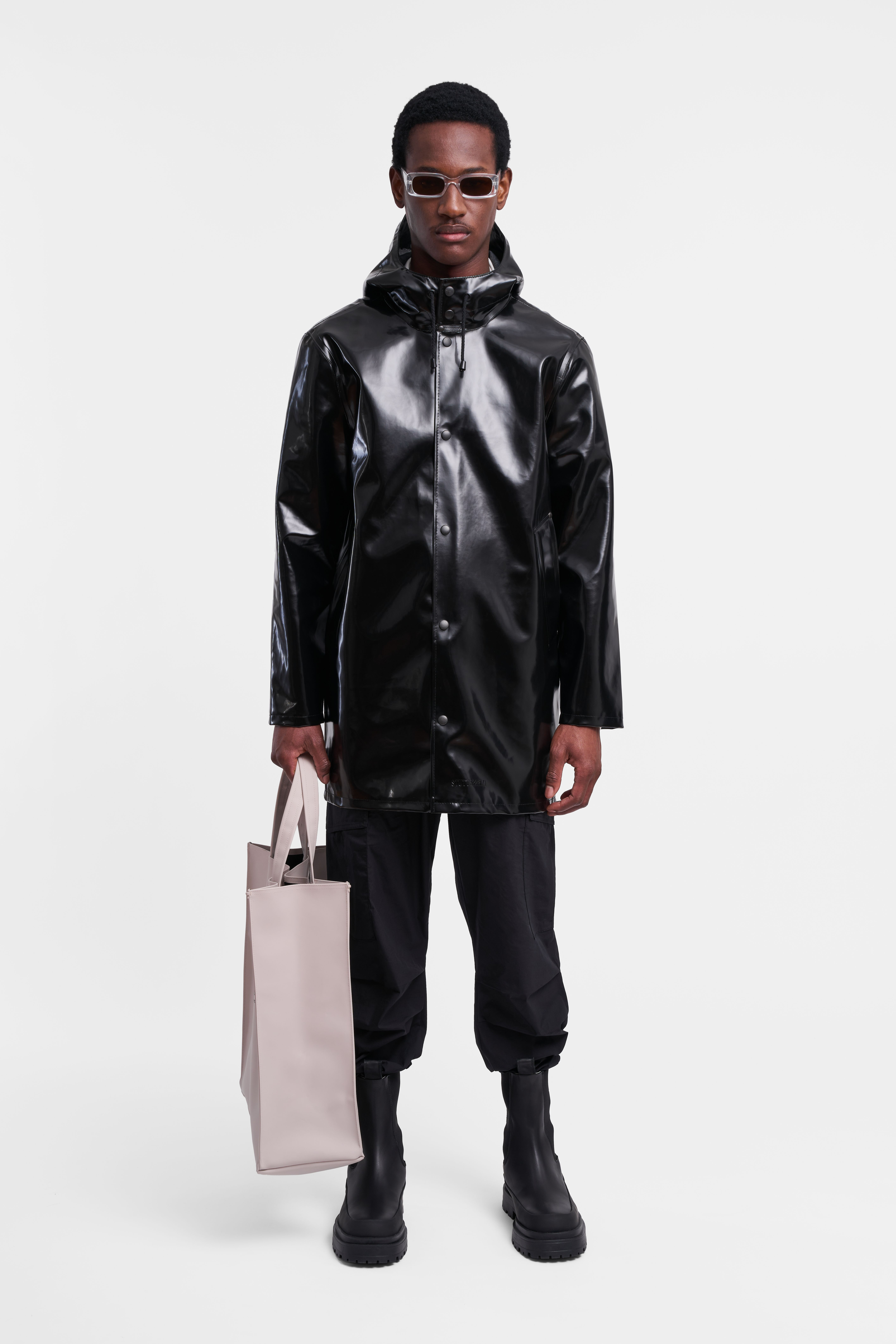 Stockholm Opal Raincoat Black - 15