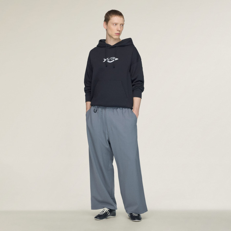 Y-3 FRENCH TERRY LIQUID LOGO HOODIE 5