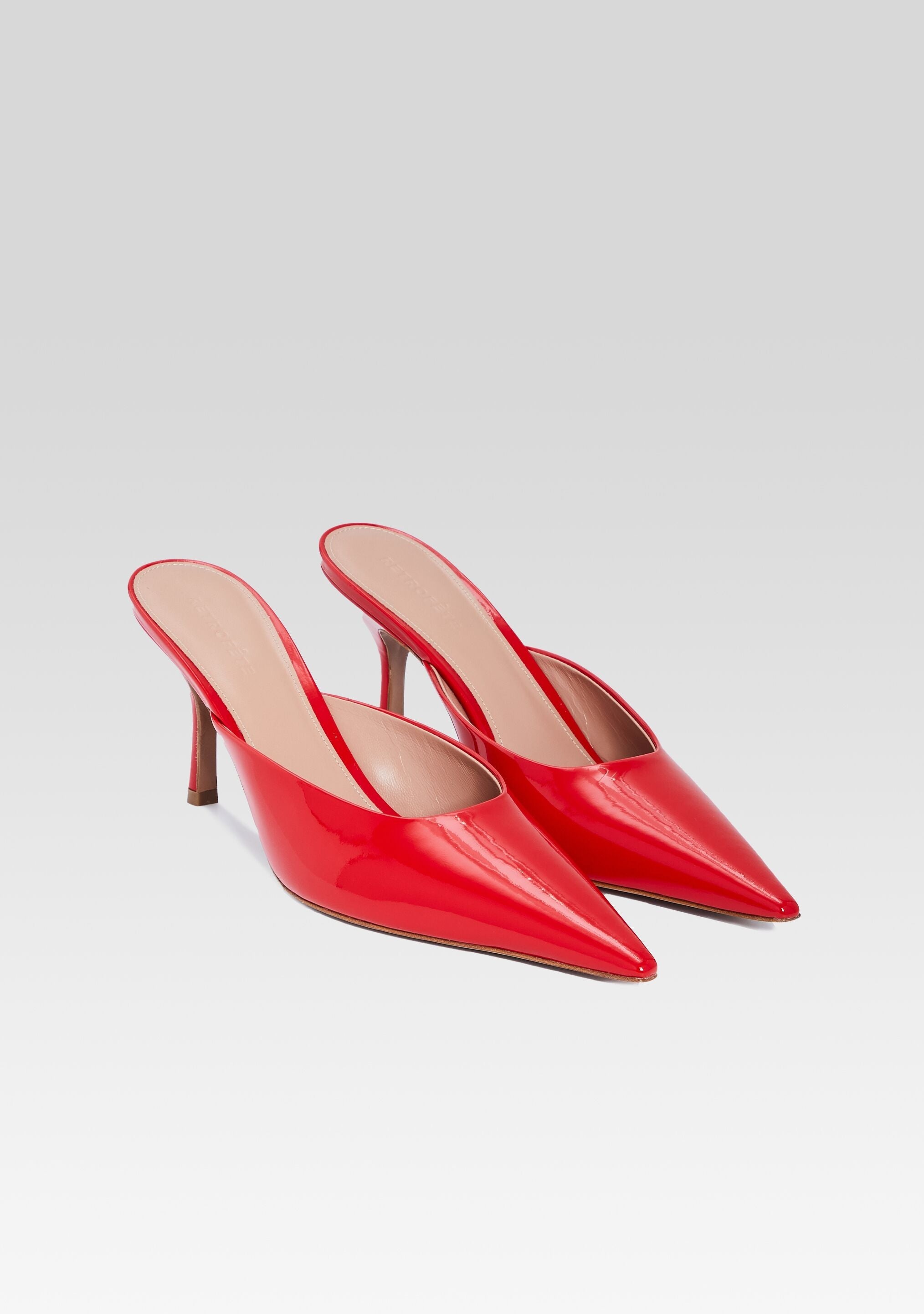 DAPHNE LEATHER MULE - 3