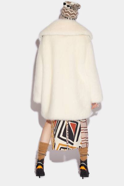 DSQUARED2 FUN FUR RELAXED COAT outlook