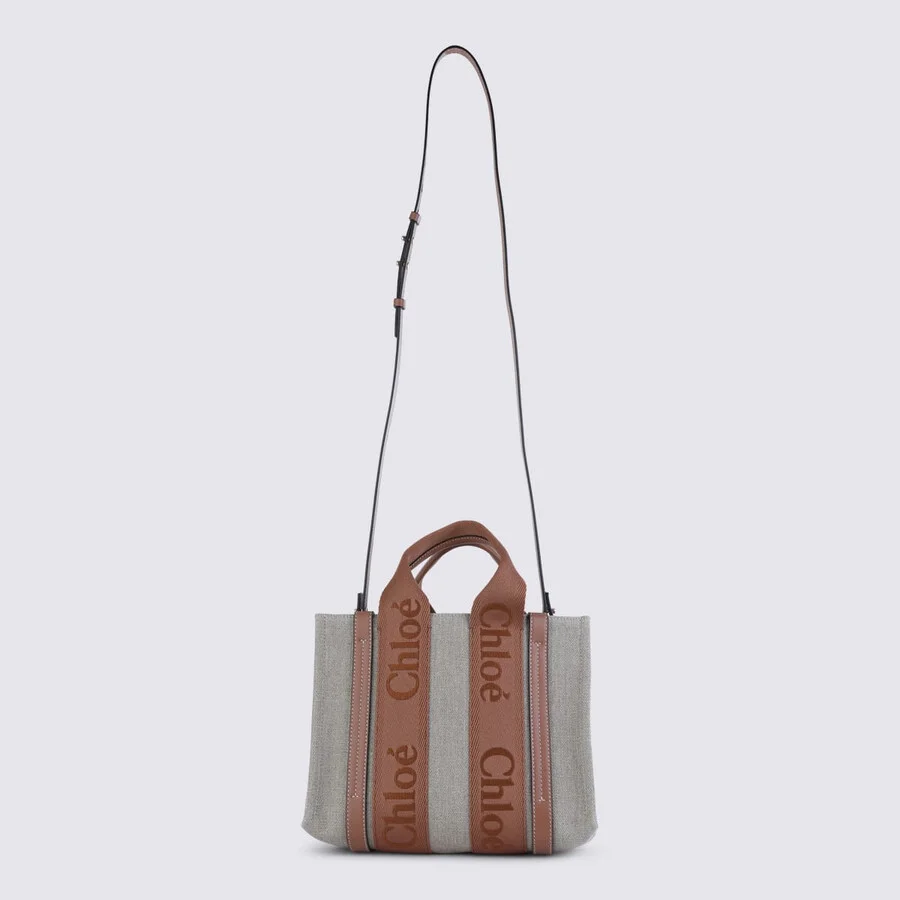 Chloe Beige Tote - 1
