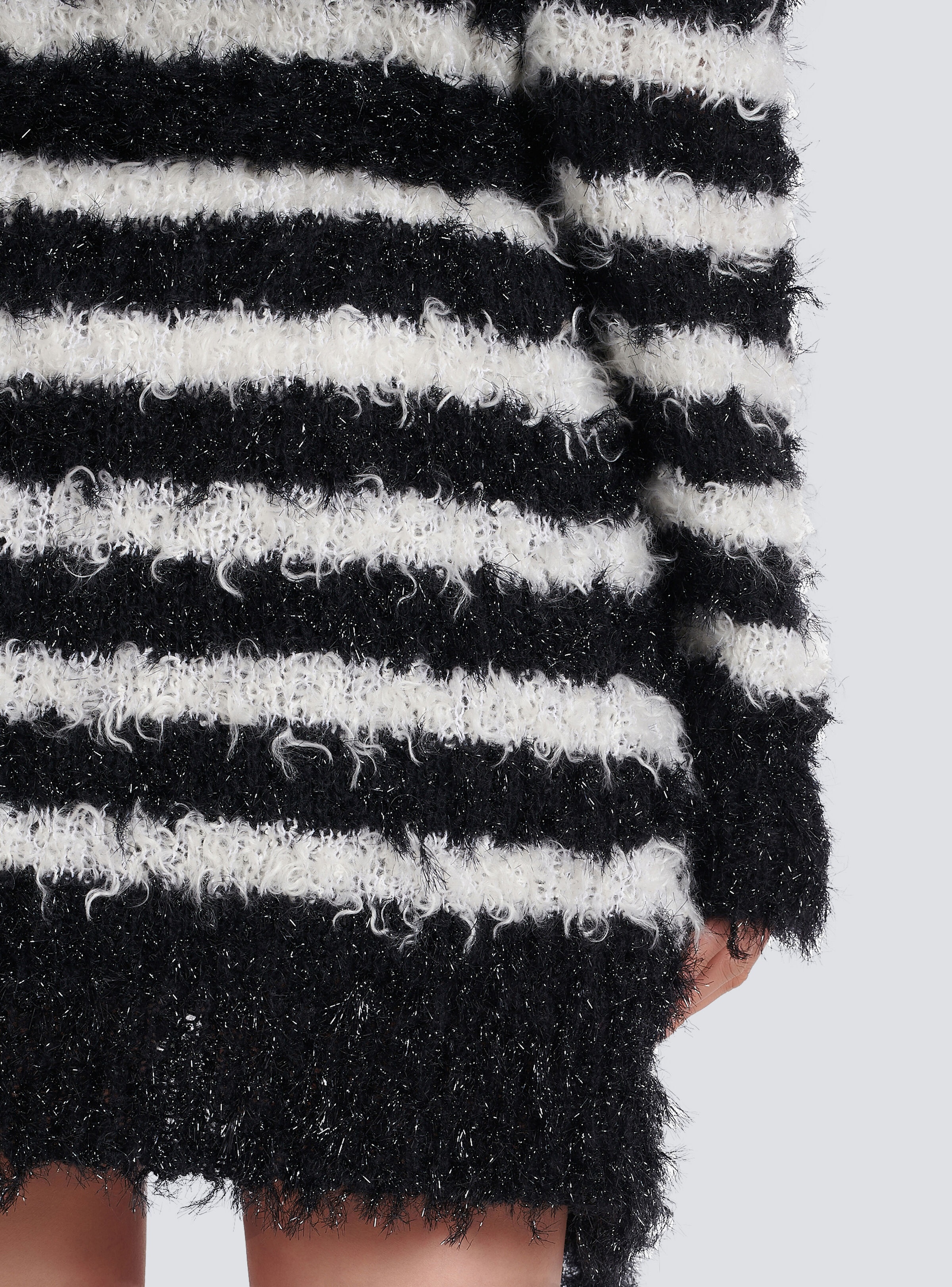 Striped knit cardigan - 9