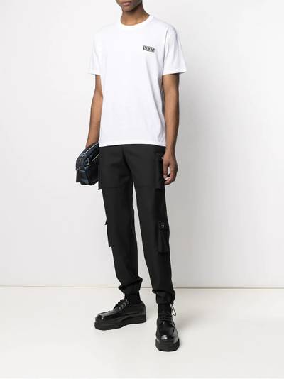 Valentino logo-patch short-sleeve T-shirt outlook