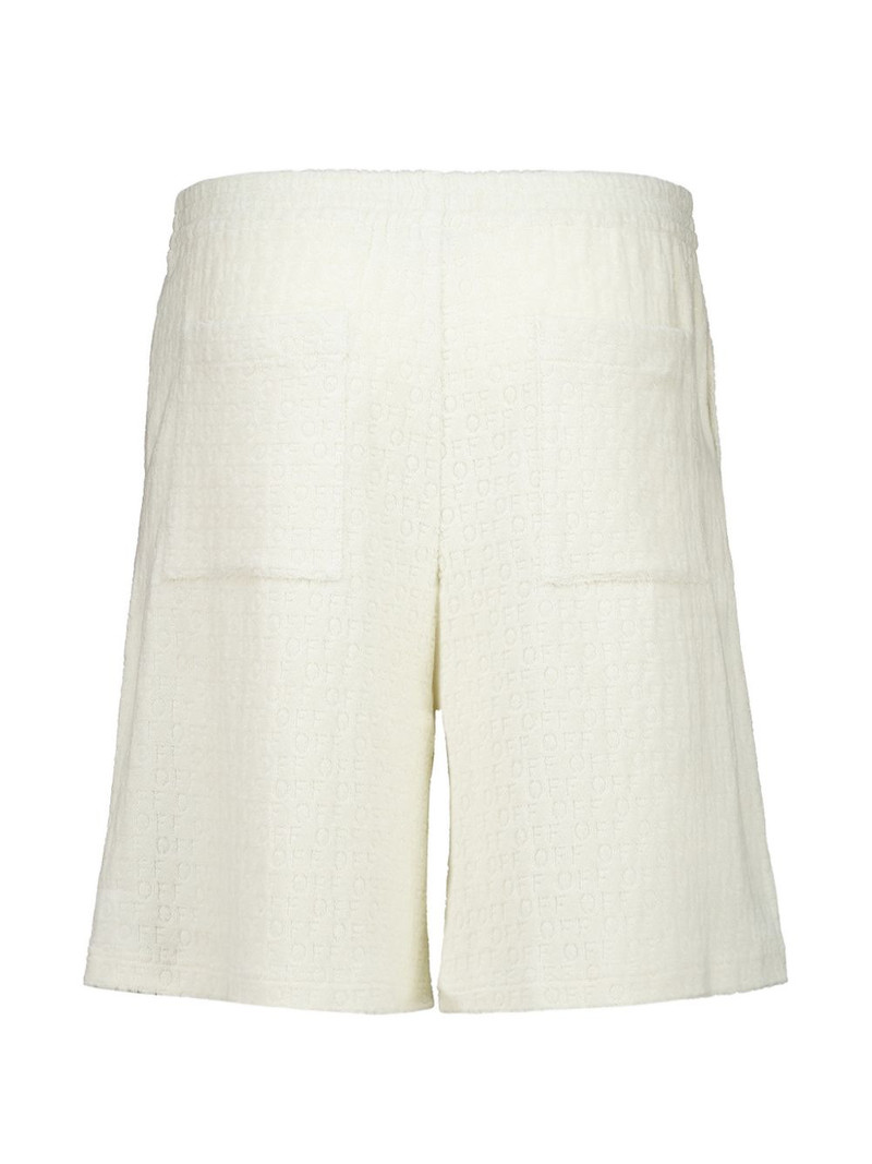 Off-White logo cotton shorts outlook