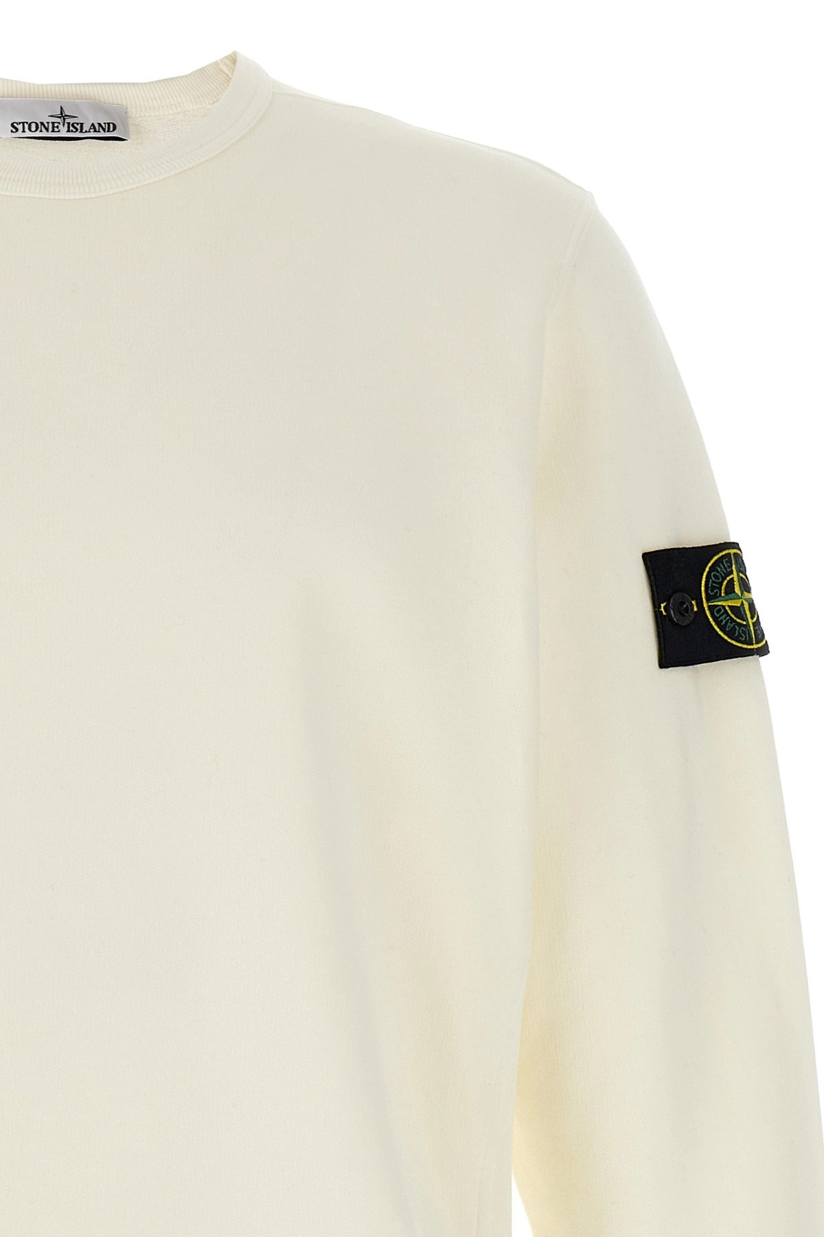Logo badge cotton sweatshirt - 3