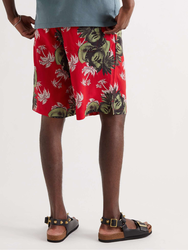 Printed Cotton Shorts 4