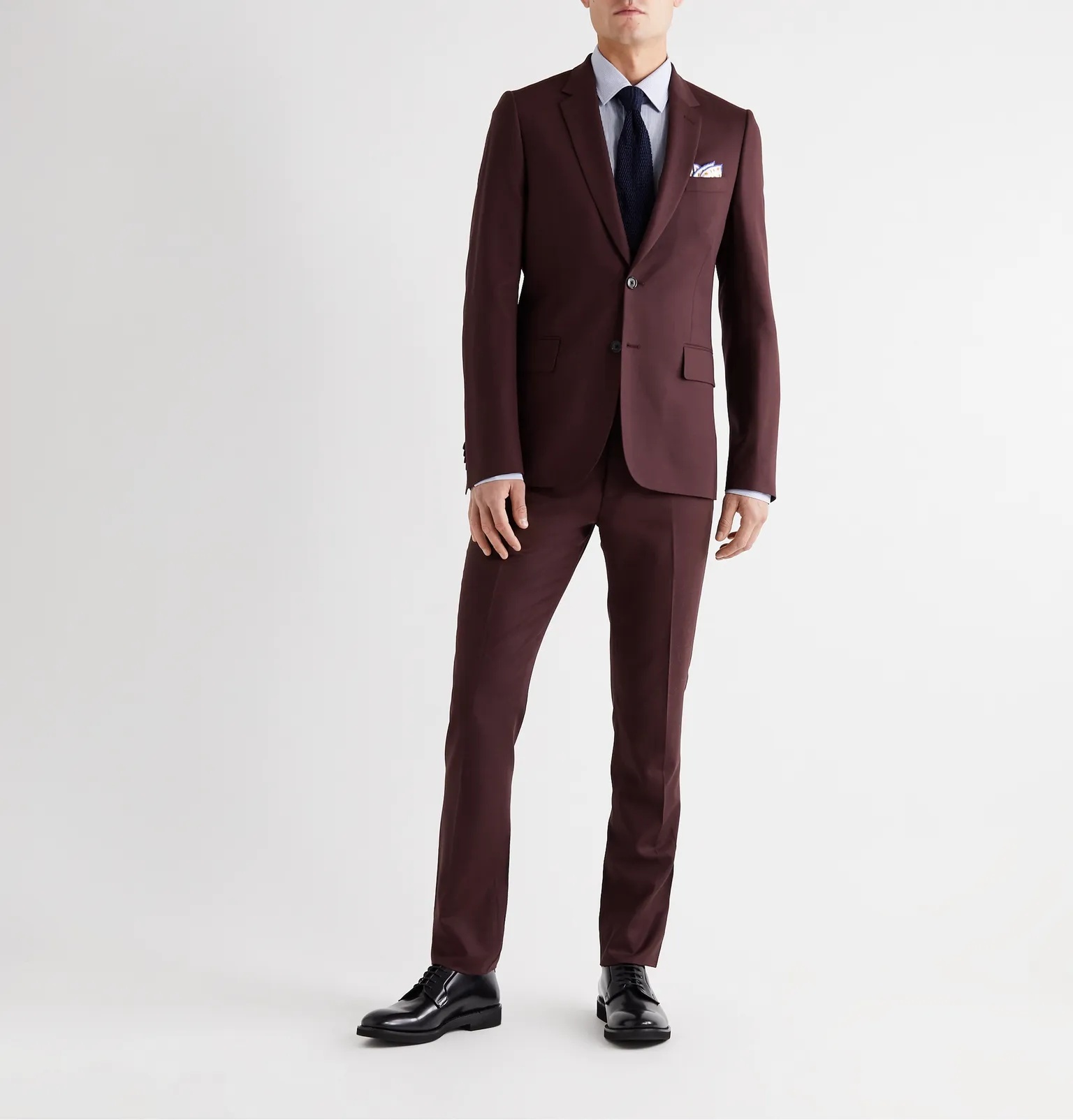 Soho Slim-Fit Wool Suit Jacket - 2