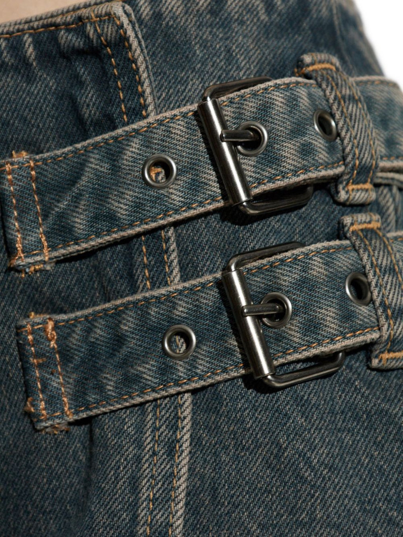 buckle mini skirt 5