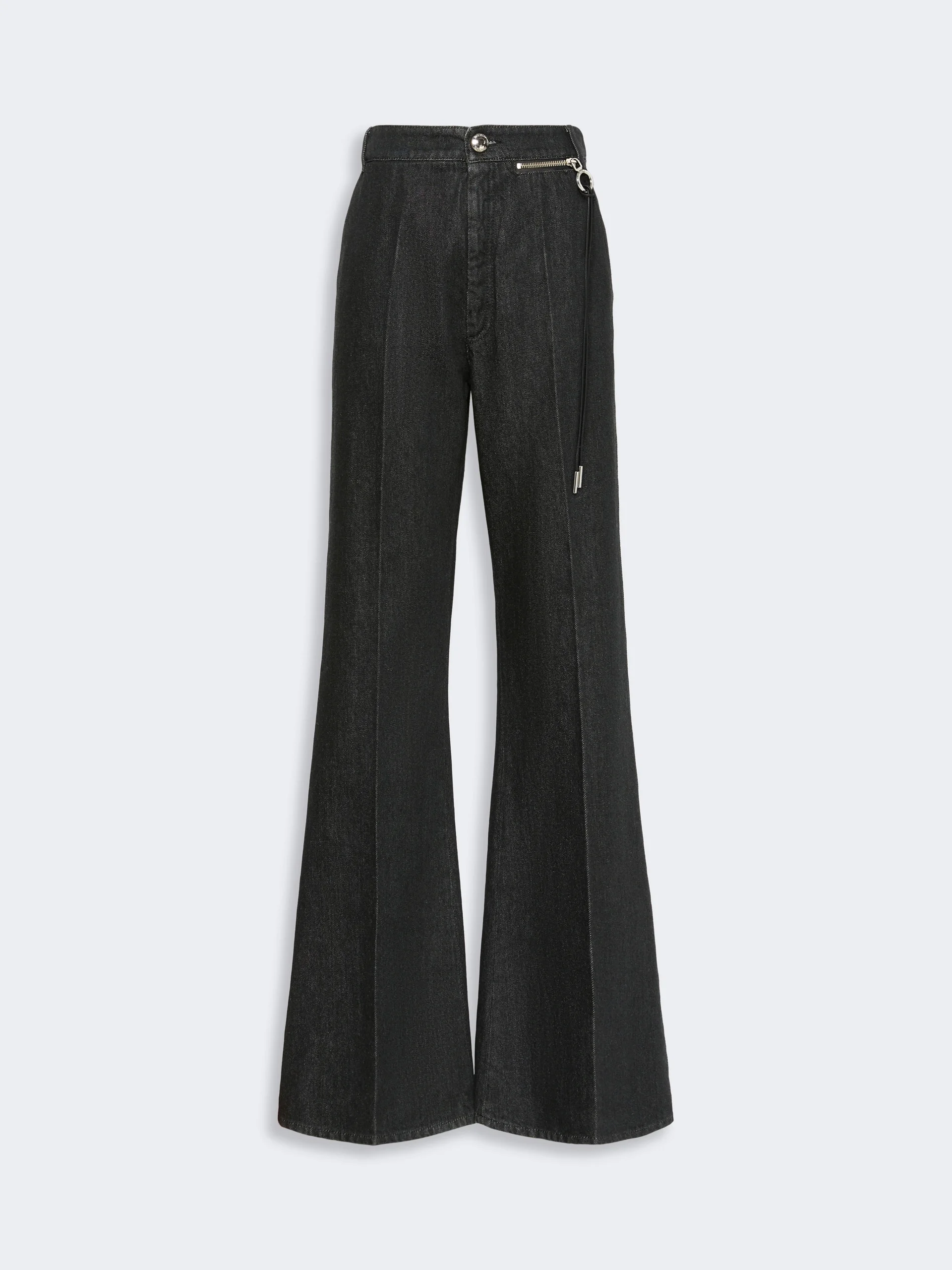 MANICO Slim flared jeans - BLACK - 1