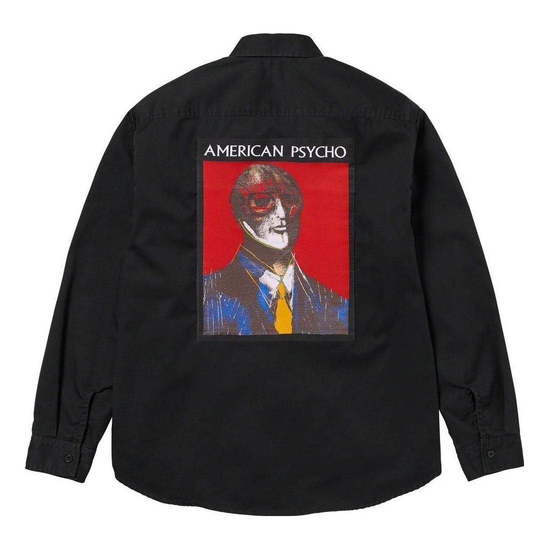 Supreme x American Psycho Work Shirts 'Black Red' SUP-FW23-092 - 2