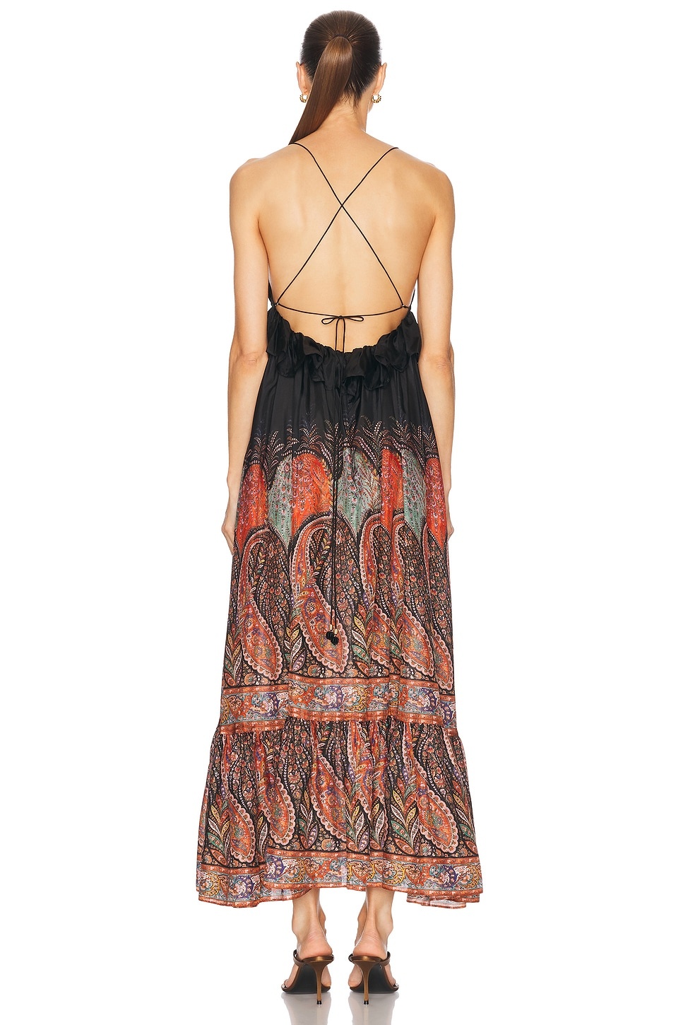 Rhiannon Ruffle Maxi Dress - 3