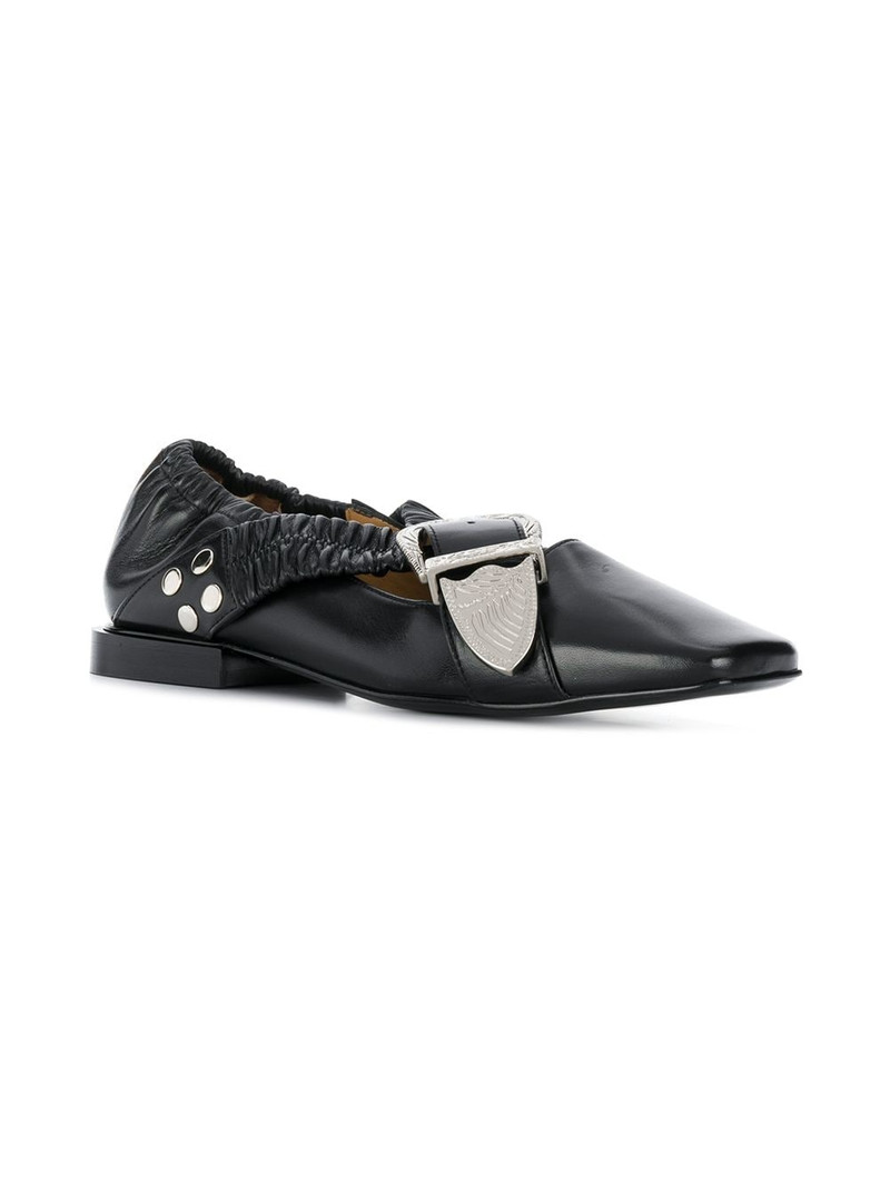 TOGA PULLA buckle strap detail ballerinas outlook