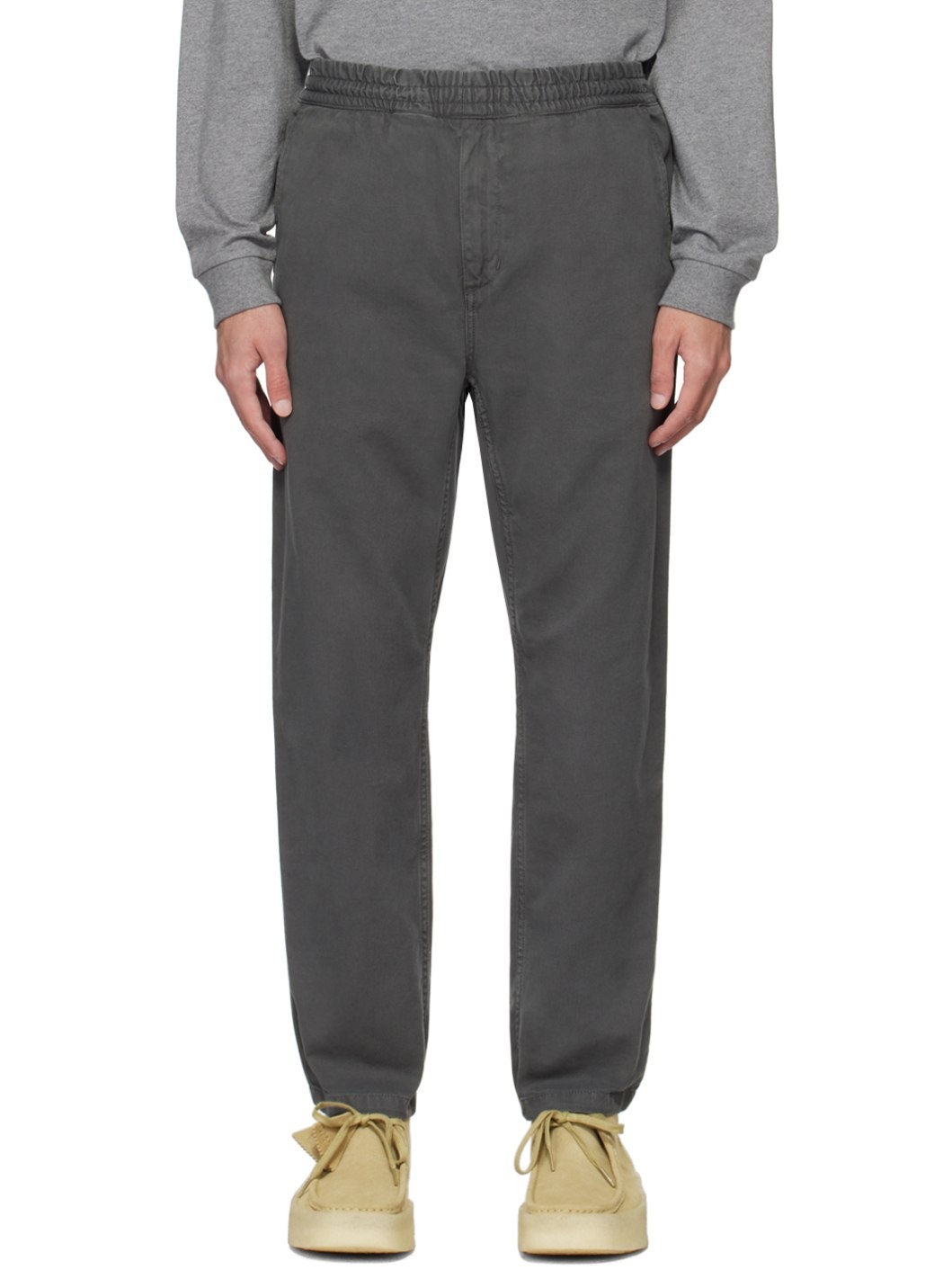 Gray Flint Trousers - 1