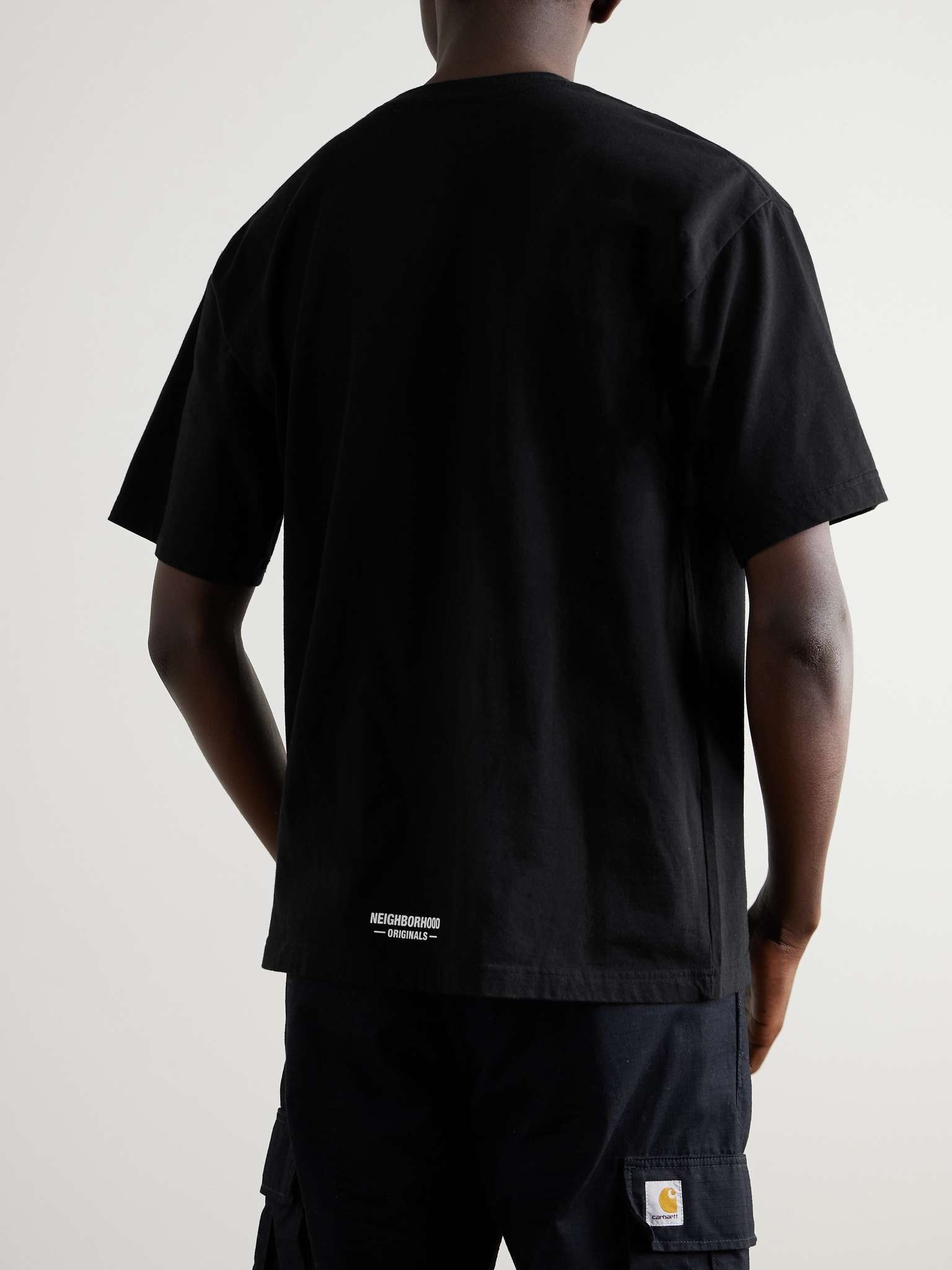 Logo-Print Cotton-Jersey T-Shirt - 3
