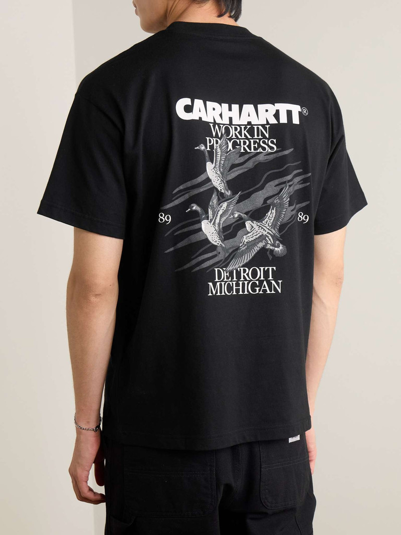 Ducks Logo-Print Organic Cotton-Jersey T-Shirt 4