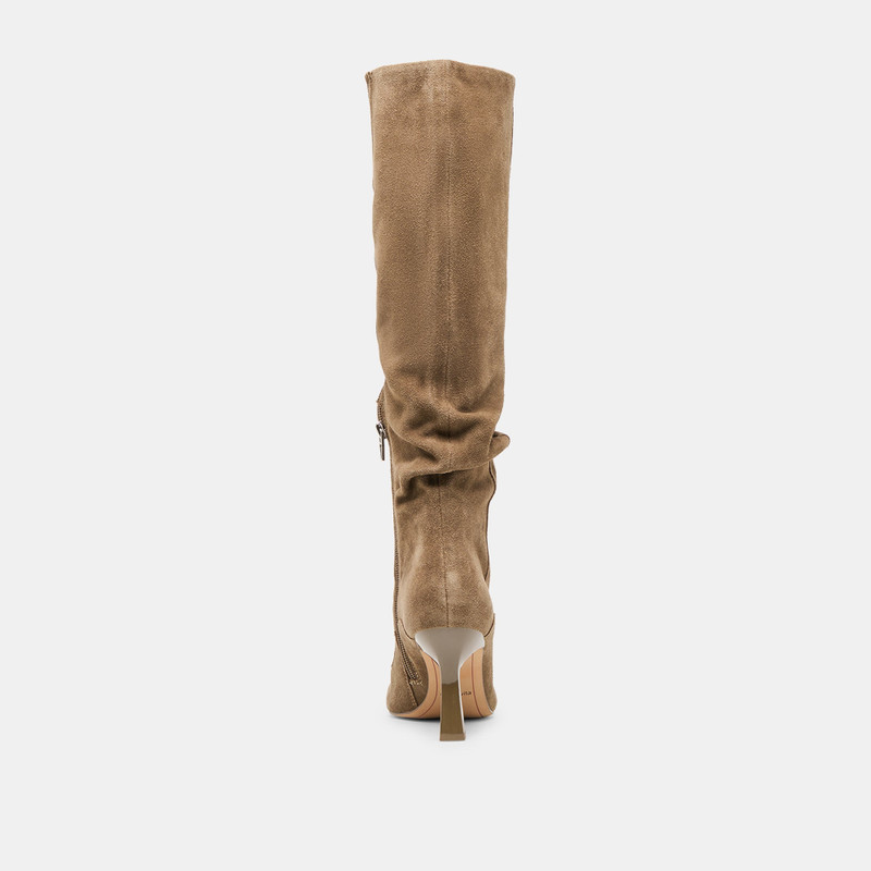 LOUSA BOOTS OLIVE SUEDE 7