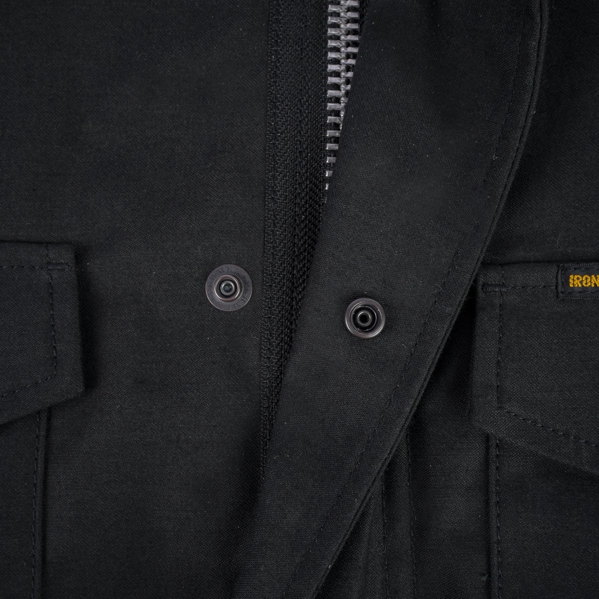 IHM-41-BLK Quilt Lining M65 Field Jacket - Black - 16