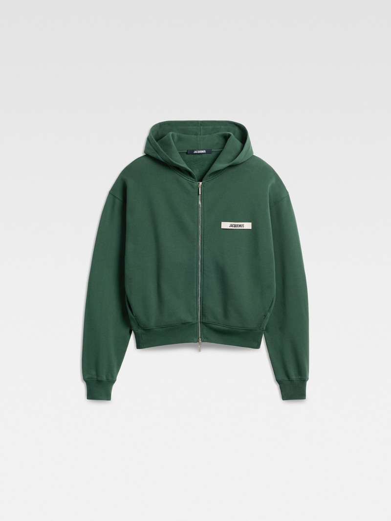 The Gros Grain zipped hoodie 1