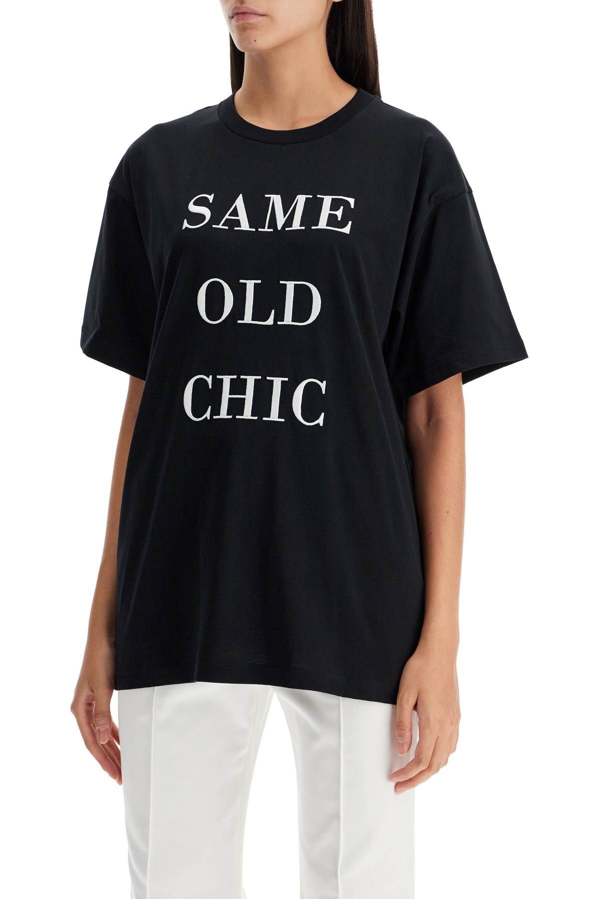 "OVERSIZED T-SHIRT WITH SAME OLD - 5