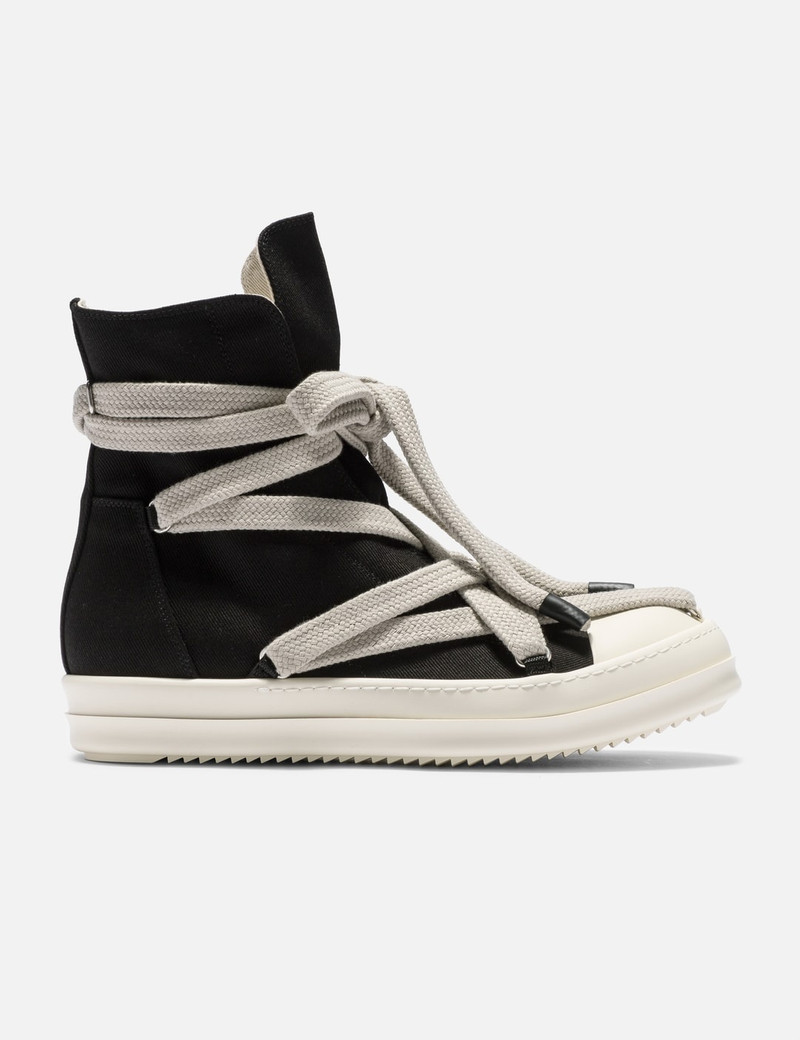 靴 Rick Owens Drkshdw Jumbo Laced abstract Rick Owens DRKSHDW HEXA SNEAKS IN JUMBO LACE - 20988820 | REVERSIBLE