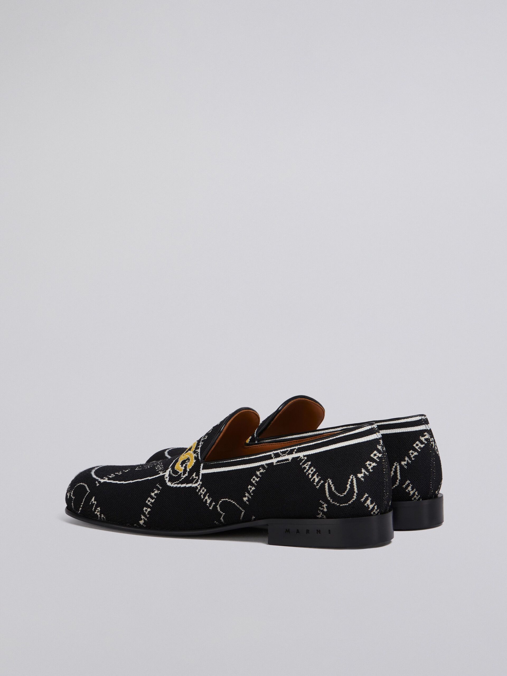 MARNIGRAM TROMPE L'ŒIL JACQUARD MOCCASIN - 3