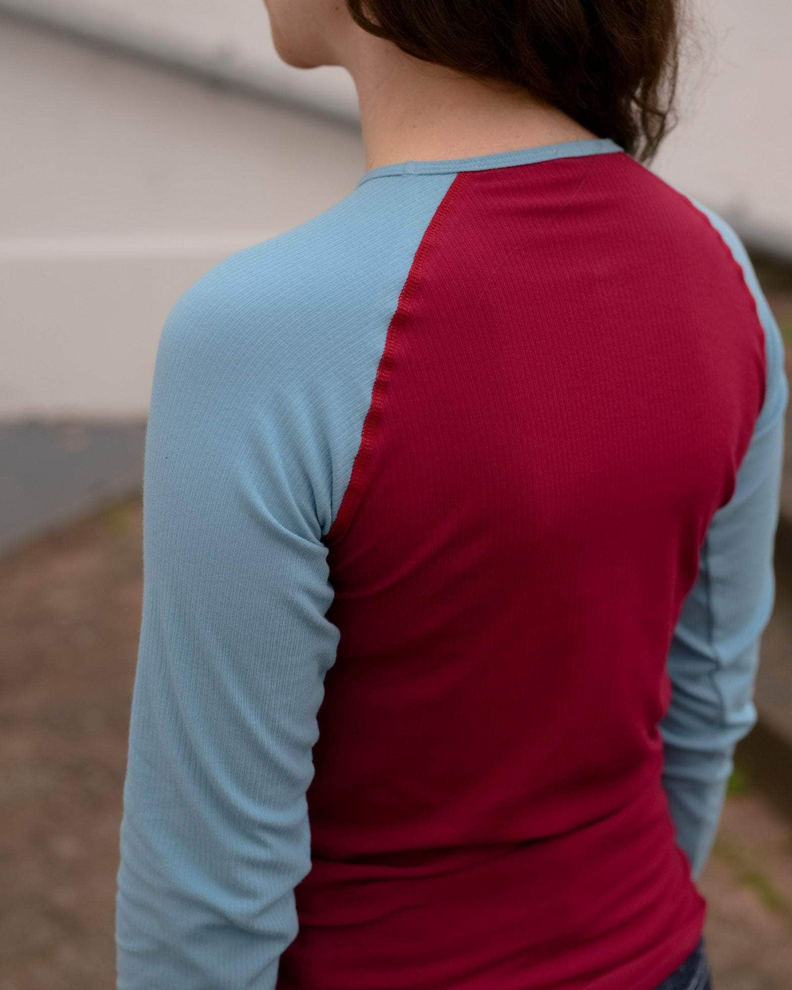 Gene Long Sleeve Tee - Fine Organic Cotton Rib - 4
