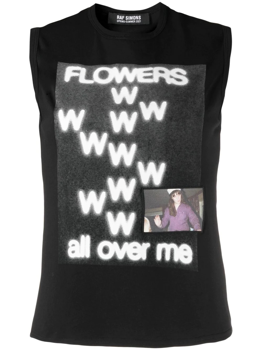 Flowers All Over Me print tank top - 1