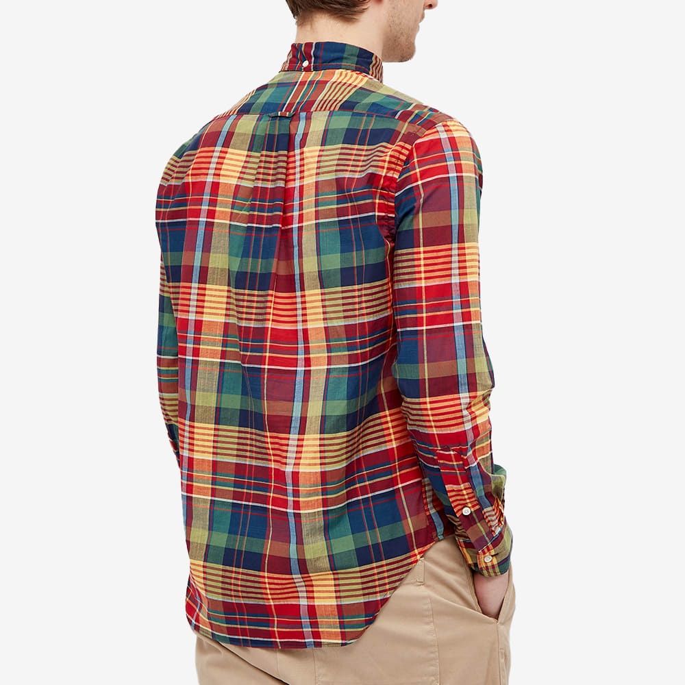 Gitman Vintage Button Down Archive Madras Shirt - 5