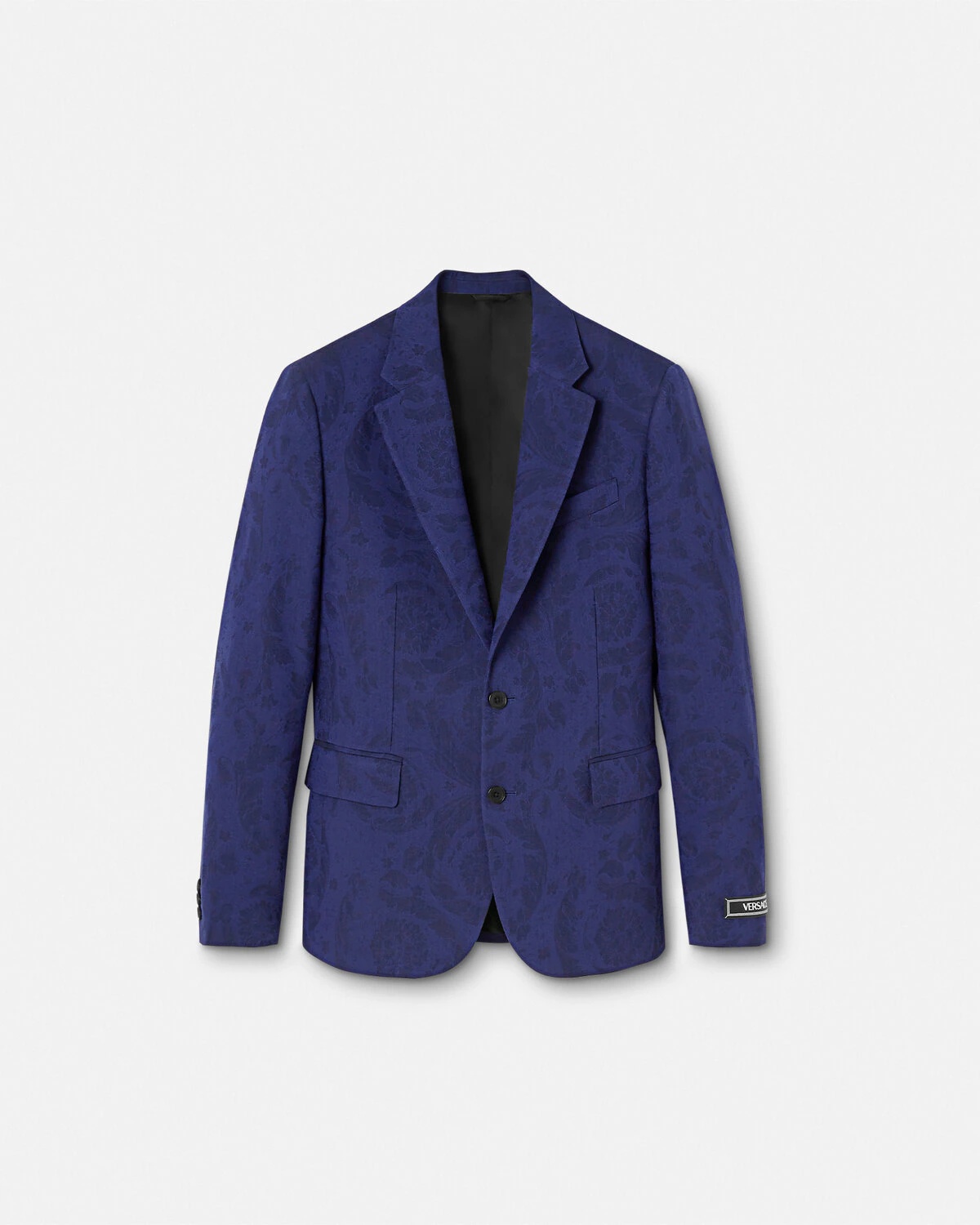 Barocco Jacquard Single-Breasted Blazer - 1
