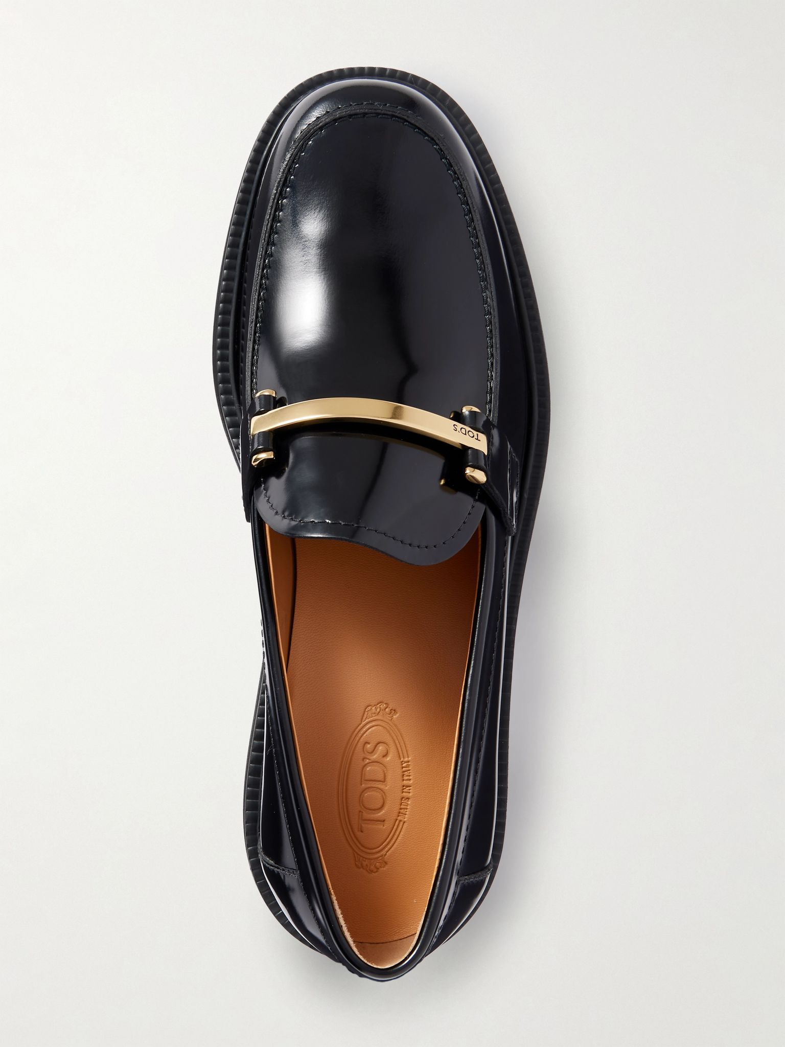 Gomma 20L embellished leather loafers Black - 5