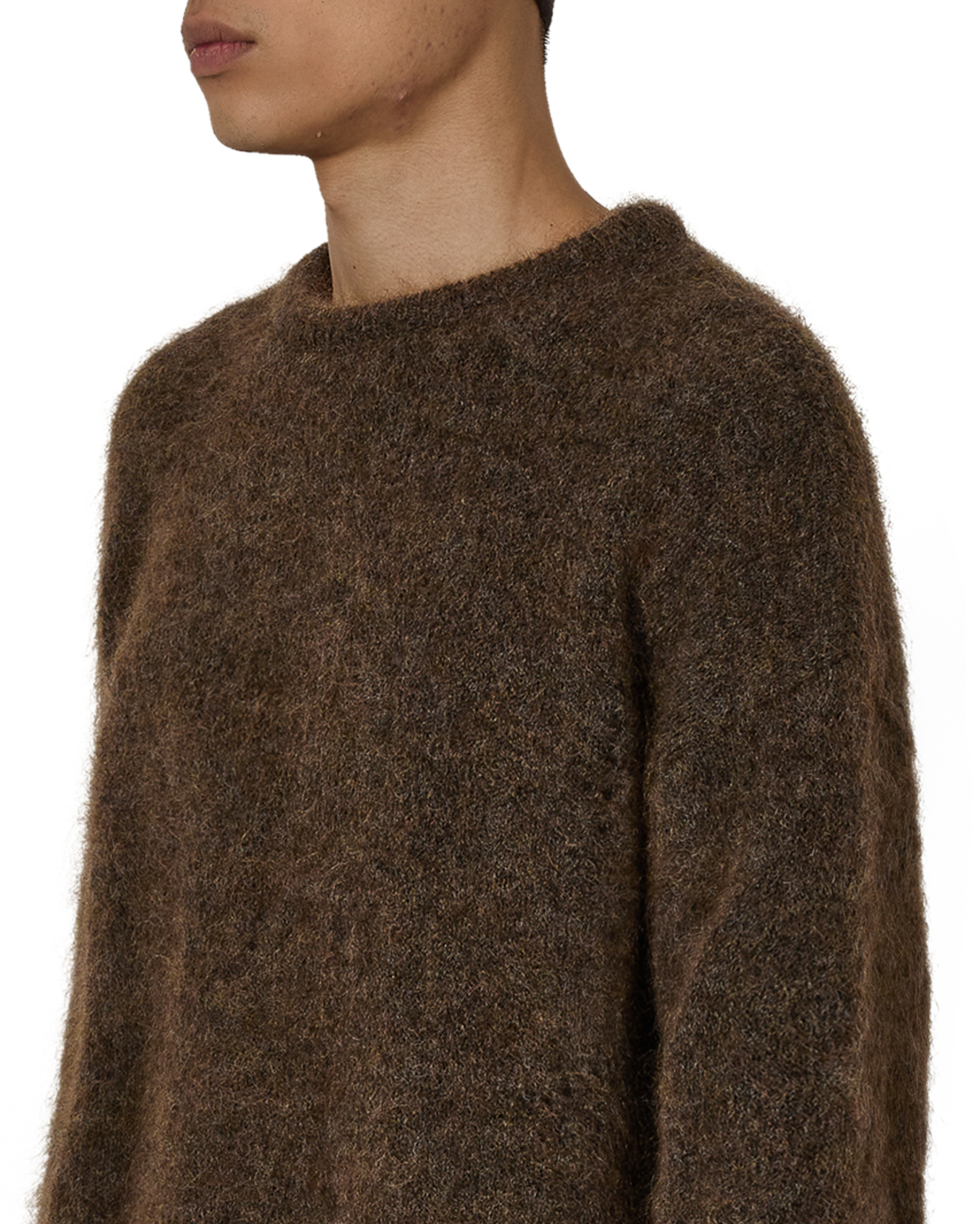 Dropstitch Mohair Knit Crewneck - 5