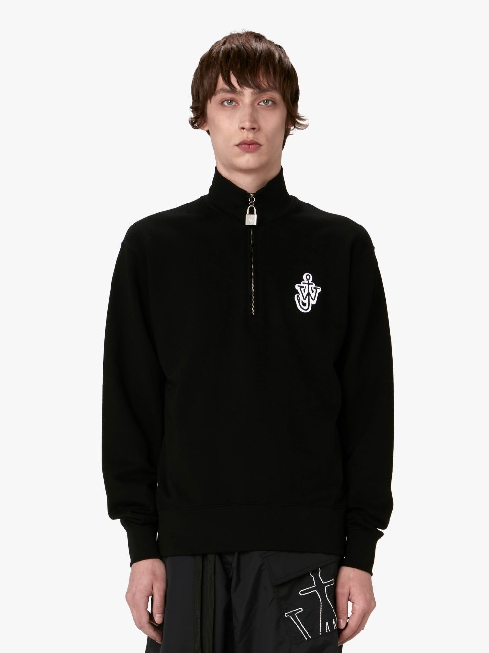 PADLOCK HALF ZIP SWEATSHIRT - 2
