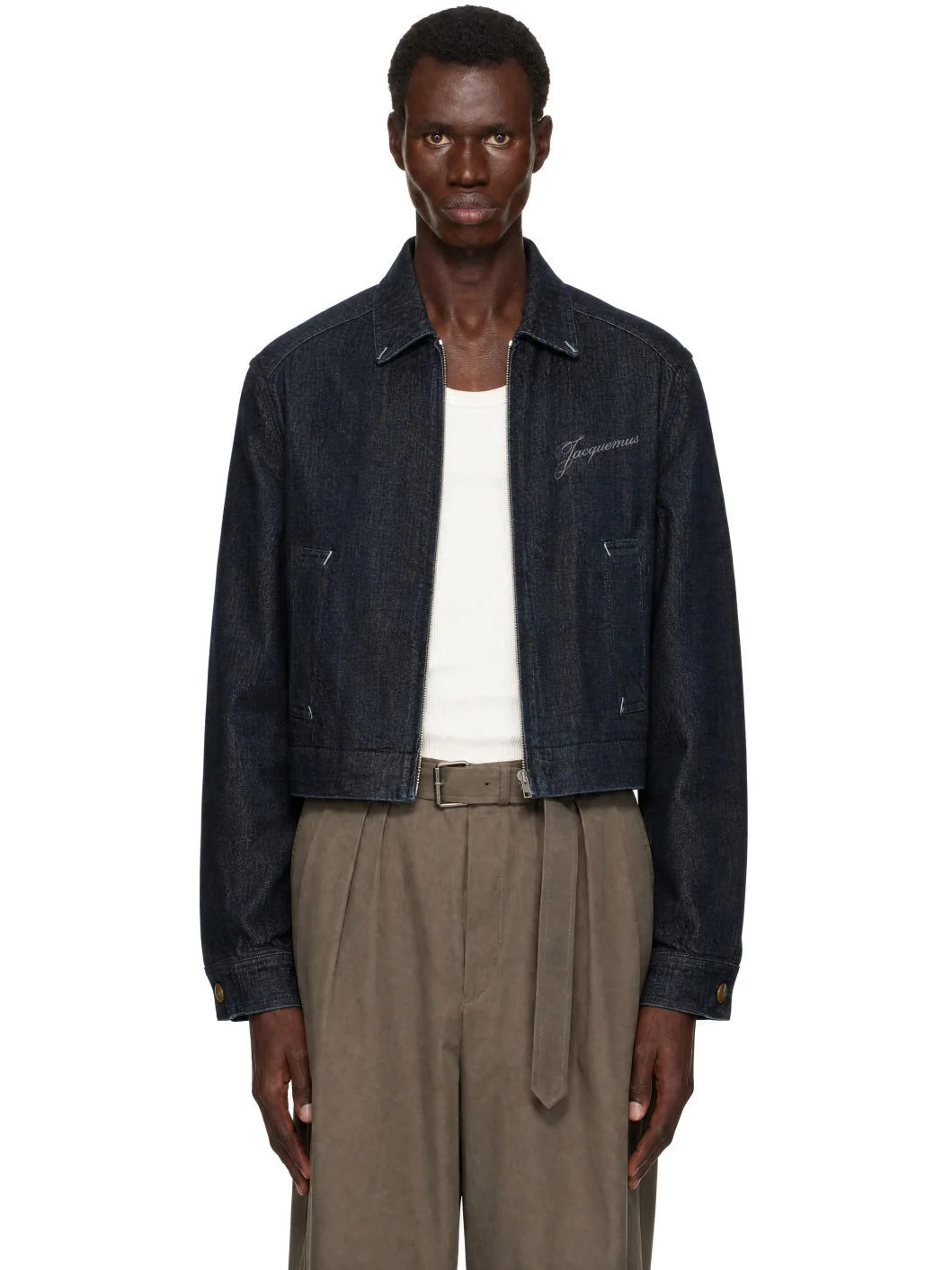 Blue 'The Canevas de-Nîmes' Denim Jacket - 1