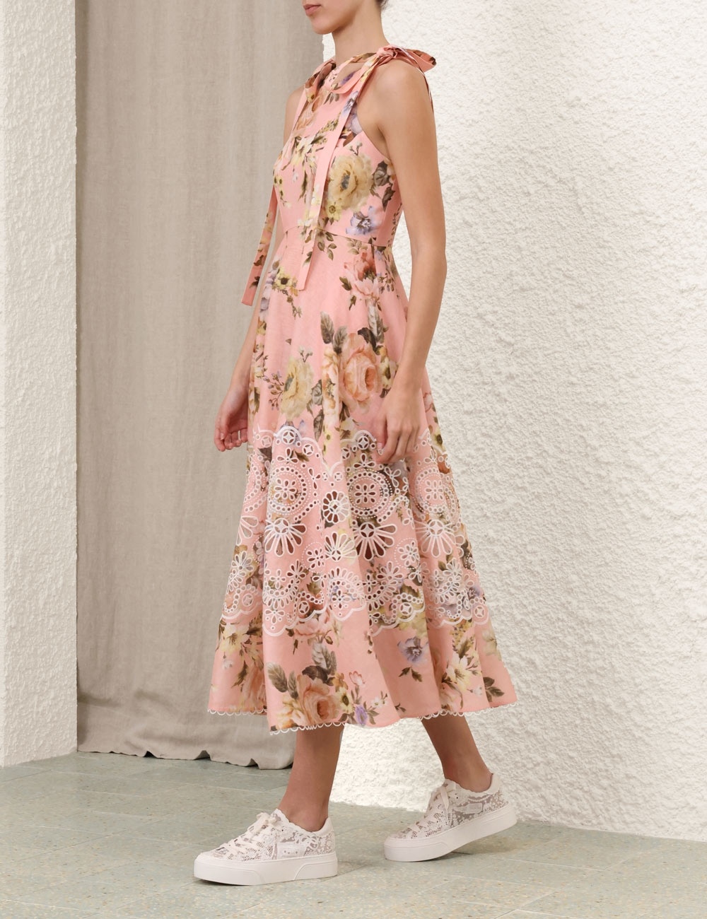 ACACIA BRODERIE MIDI DRESS - 8
