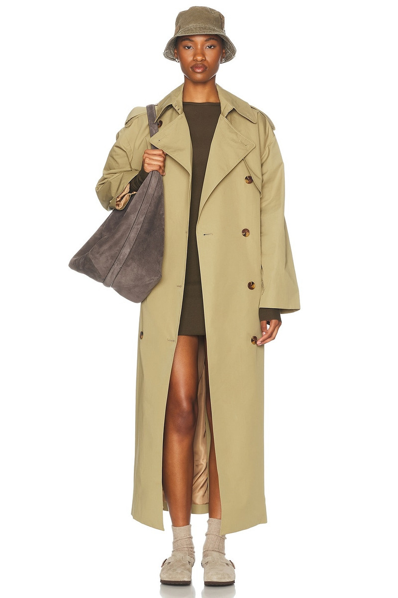 ÉTERNE Long Sleeve Crewneck Mini Dress outlook