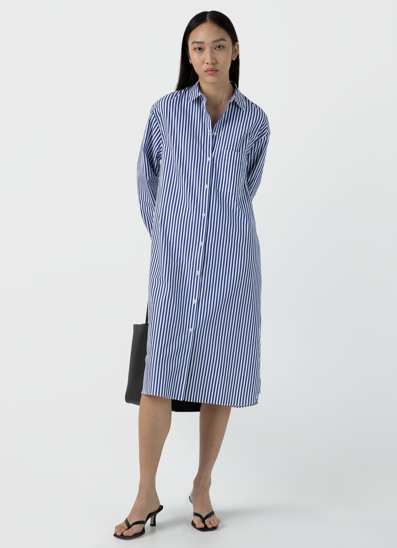 Cotton Poplin Shirt Dress 3