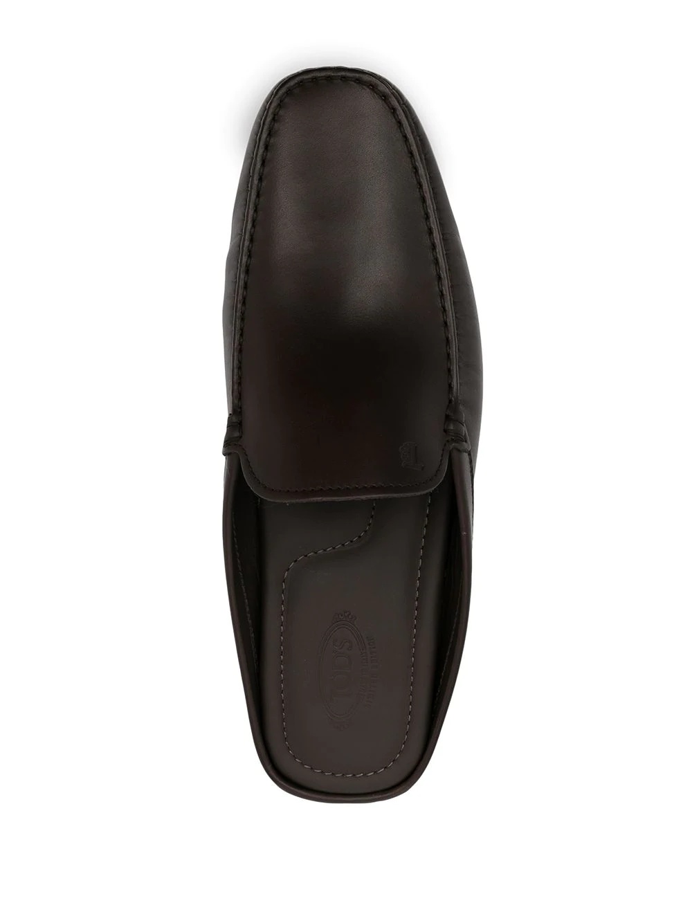 Sabot leather slippers - 4