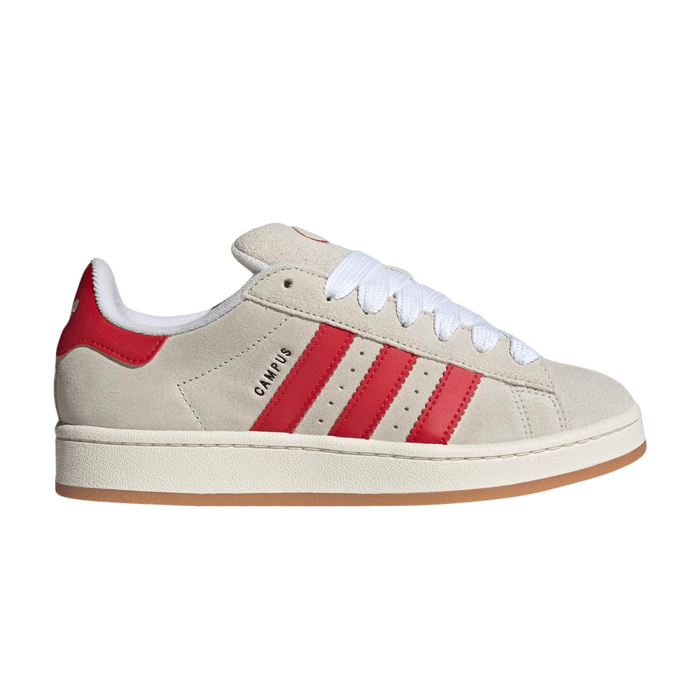 Wmns Campus 00s 'Crystal White Scarlet' - 1