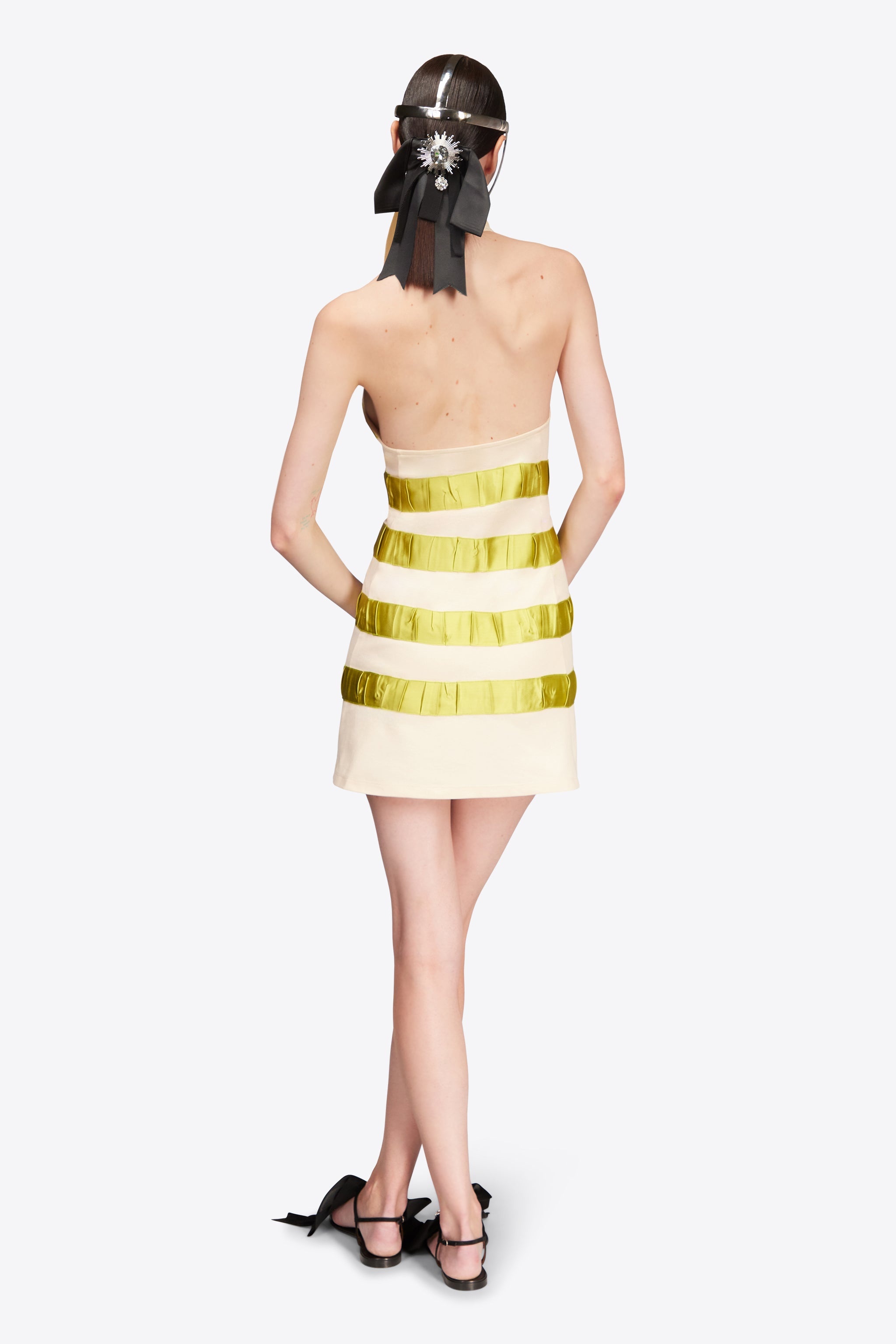 CRYSTAL EMBELLISHED POLO DRESS - 5