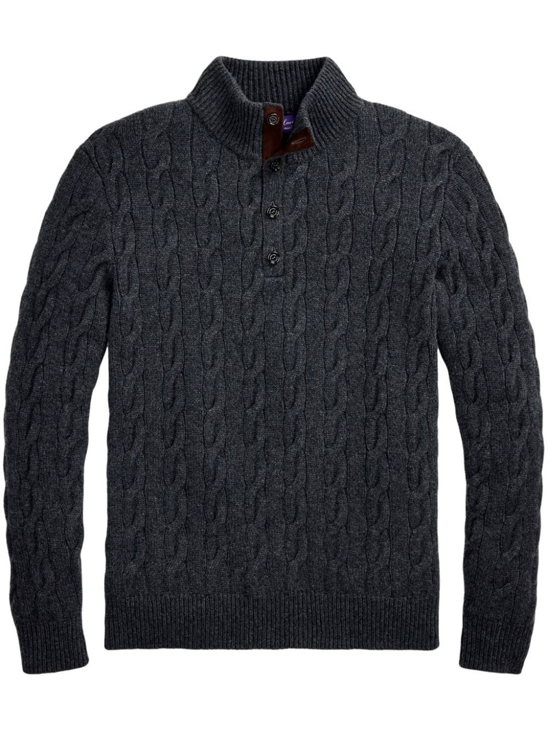 cable-knit sweater 1