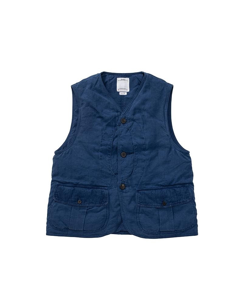 GUSTO DOWN VEST INDIGO 1