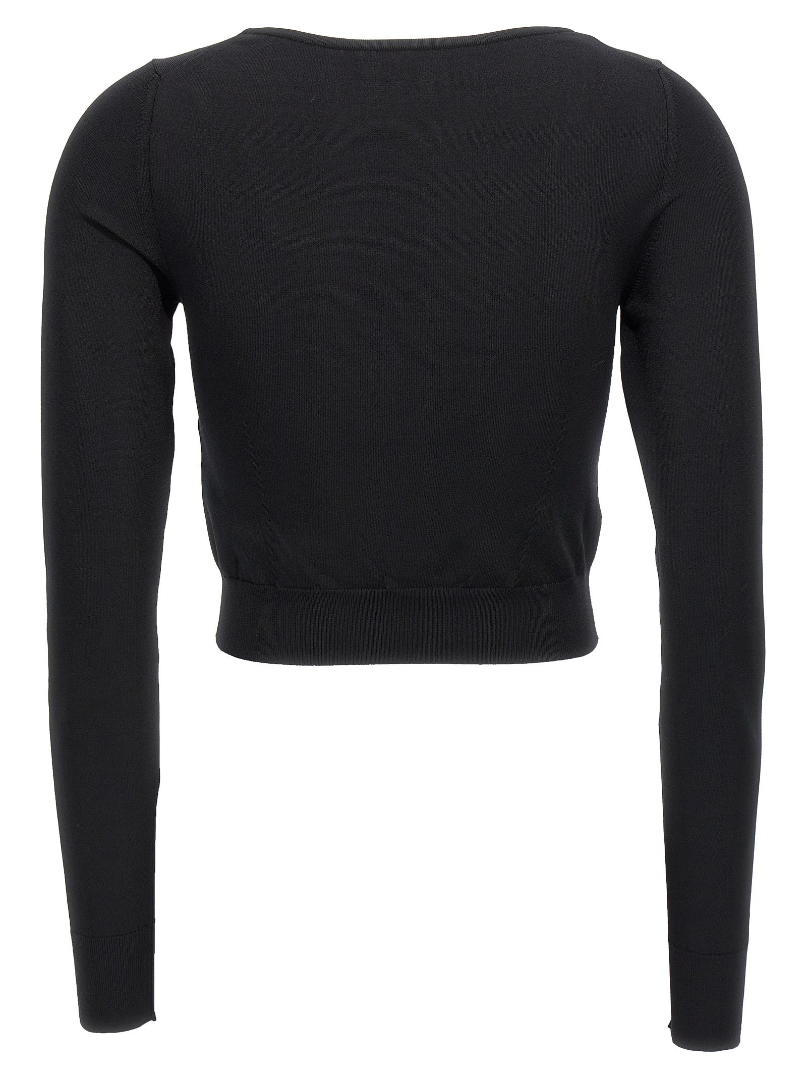 Dolce & Gabbana Women Logo Cropped Sweater - 2